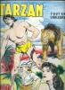 Dessin original à l'encre de chine + calque de mise en couleurs pour la couverture de l'album " Tarzan et la Reine de la Terre Interdite " ( Tarzan ...