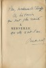 A Merveille. ( Belle dédicace autographe de Jean Marcenac ). . Jean Marcenac.
