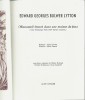 Manuscrit trouvé dans une maison de fous. ( Tirage de luxe numéroté et signé ). Edward George Bulwer Lytton - Alain Lincker - Michel Berland - Jean ...