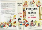 L'Histoire de France vue par San-Antonio. ( Avec belle dédicace de Frédéric Dard ).. Frédéric Dard - Albert Dubout.