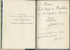 Julia Bartet. ( Tirage de tête, nominatif, relié avec dédicace de Albert Dubeux et de la comédienne Julia Bartet ).. ( Théâtre ) - Albert Dubeux - ...