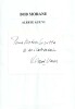 Alerte aux V1 suivi de Murder Party et de Un Beau Dimanches à Bruxelles ( Avec cordiale dédicace autographe signée de Henri Vernes ).. ( Bob Morane ) ...