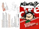 Lot 2 cartes postales de André Franquin : Spirou en feutrine avec le Marsupilami + Gaston, " Le Monde de Franquin ".. ( Bandes Dessinées ) - André ...