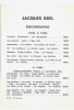 Carte Postale, Barclay de 1962 : Jacques Brel.. ( Cartes Postales - Chanson Française ) - Jacques Brel - Hubert Grooteclaes