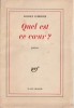 Quel est ce Coeur ?...Poèmes. ( Un des 250 exemplaires, numérotés sur bouffant, du service de presse avec belle dédicace de Maurice Fombeure à George ...