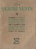Revue les Quatre Vents n° 9. ( Un des 25 exemplaires, du tirage de tête, numérotés, sur pur fil ).. ( Surréalisme - Revues ) - Henri Parisot - André ...