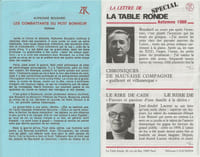 Les Combattants du Petit Bonheur. ( Exemplaire du service de presse, avec prière d'insérer, complet de la jaquette + bonus et avec une très belle dédicace d'Alphonse Boudard à André Tillieu ).