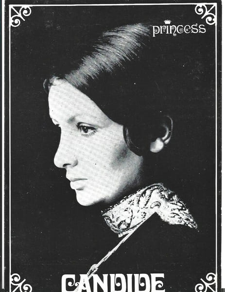 Rare Carte postale d&eacute;dicac&eacute;e par Candide.. ( Cartes Postales - Chanson Fran&ccedil;aise ) - Candide.