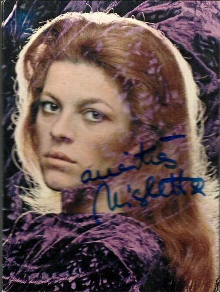 Carte postale Rivi&egrave;ra sign&eacute;e par Nicoletta.. ( Cartes Postales - Chanson Fran&ccedil;aise ) - Nicoletta.