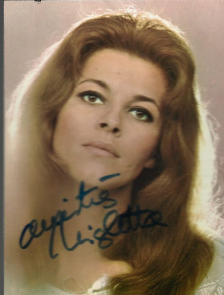 Carte postale Rivi&egrave;ra sign&eacute;e par Nicoletta.. ( Cartes Postales - Chanson Fran&ccedil;aise ) - Nicoletta.