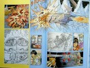 Yoko Tsuno, tome 30 : Les Gémeaux de Saturne. ( Esquisse d'une oeuvre. Version collector, grand format, en tirage limité de luxe à 2000 exemplaires ). ...
