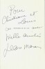 Jean Marais, histoires de ma vie  + suite poétique composée de cent quinze poèmes inédits de Jean Cocteau. ( Cordiale dédicace de Jean Marais ).. Jean ...