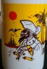 Bouteille vide " Malibu, Coconut light drink " illustré par Hugo Pratt. Tirage limité non précisé ( 1000 exemplaires ).. ( Bandes Dessinées Objets ...