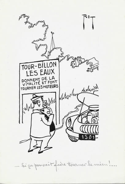 Superbe dessin original de presse par Gaston Fritz dit Rit, sign&eacute;. Encre de chine sur papier.. ( Dessin d'Humour et de Presse ) - Gaston Fritz dit ...