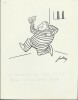 Superbe dessin original de presse par Jean Bruniet dit Janbrun, signé. Encre de chine, sur papier.. ( Dessin d'Humour et de Presse ) - Jean Bruniet ...
