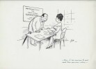 Superbe dessin original de presse par P.Collet, signé. Encre de chine, sur papier.. ( Dessin d'Humour et de Presse ) - P.Collet.