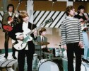 Magnifique photographie en retirage couleurs, sur papier photo des Rolling Stones : Mick Jagger, Keith Richards, Brian Jones, Charlie Watts et Bill ...