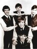 Magnifique photographie en retirage noir et blanc, sur papier photo des Rolling Stones : Mick Jagger, Keith Richards, Brian Jones, Charlie Watts et ...