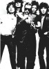 Magnifique photographie en retirage noir et blanc, sur papier photo des Rolling Stones : Mick Jagger, Keith Richards, Ron Wood, Charlie Watts et Bill ...
