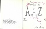 L'Amour de A à Trez. ( Avec dédicace et superbe petit dessin original signé de Alain Trez à l'écrivain Jacques Sternberg ).. ( Dessins Originaux - ...