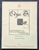 Edgar A Poe. 1 Frontispice et 12 Illustrations de Robert West. ( Tirage à 260 exemplaires numérotés en chiffres arabes sur vélin teinté ).. ( ...