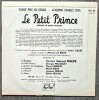 Le Petit Prince. Disque 33 tours, interprêté par Gérard Philippe.. ( Disques ) - Antoine de Saint-Exupéry - Gérard Philippe - Georges Poujouly - André ...