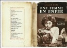 Une Femme en Enfer. ( Avec jaquette photographique ).. ( Littérature adaptée au Cinéma - Alcoolisme ) - Lillian Roth - Maurice Chevalier - Mike ...