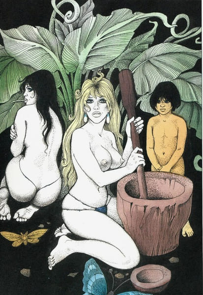 Superbe carton d'invitation en offset, illustr&eacute; par Georges Pichard pour la vente " Bulles &agrave; Drouot 19 " du dimanche 12 mars 2000.. ( Bandes Dessin&eacute;es ...