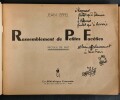 Rassemblement de Petites Facéties. Recueil de 1947. 116 dessins de Jean Effel . ( Avec superbe dédicace et petit dessin de Jean Effel à Raymond ...