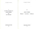 Colloques d'Amiens,  tome 1 et 2 : Nouvelles recherches sur Jules Verne et le Voyage - Jules Verne, filiations, rencontres, influences.. ( Jules Verne ...