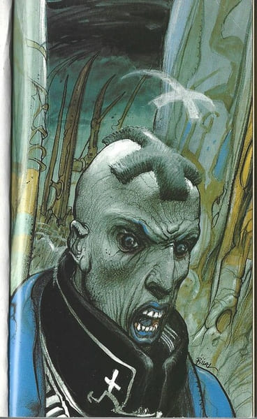 Carte postale illustr&eacute;e par Enki Bilal.. ( Bandes Dessin&eacute;es ) - Enki Bilal.