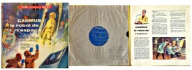 Cadmus, le Robot de l’Espace. ( Livre-Disque ).. ( Livre-Disque - Musique Electronique ) - Jean-Jacques Perrey - Henri Gruel - Jean-Jacques Olivier - ...