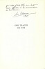 Des Traces de Pas. Pas à pas avec Simenon. ( Aavec belle dédicace autographe, signée et datée de Georges Simenon ).. Georges Simenon.