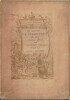 Le Blocus de Vincennes en 1815. Journal rédigé par l'Adjudant Bénard, publié par Albert Philippe. ( Tirage unique à 300 exemplaires numérotés sur ...
