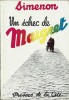 Un échec de Maigret.. ( Commissaire Jules Maigret ) - Georges Simenon.