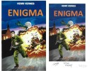 Enigma. ( Tirage limité et numéroté à 250 exemplaires, avec ex-libris signé par Robert Parker et Franck Leclercq ).. ( Bob Morane ) - Henri Vernes - ...