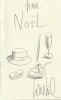 Simenon illustré par Loustal : Ceux du Grand Café. ( Avec superbe dessin original, signé, de Loustal ).. ( Dessins Originaux - Commissaire Jules ...