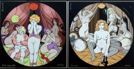 Tondi. Peintures érotiques. ( Tirage unique à 600 exemplaires ).. ( Bandes Dessinées - Erotisme ) - Alex Varenne - Laurent Bouhnik. 