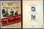 Mersey Beat : The Beginnings of The Beatles. Replica pages of the voice of the famous Liverpool Sound edited by Bill Harry...including original ...