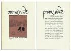 Série complète de L'Illustré, n° 1 et 2 : L'Illustré avec superbe dessin original de Christopher Longé dit Christopher + Promenade. Les Contes ...