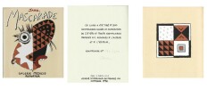 Mascarade. ( Tirage unique à 500 exemplaires numérotés et signés par Jano ). . ( Bandes Dessinées - Arts Graphiques ) - Jean Leguay dit Jano - ...