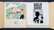 The Work, tome 3 : Marlin Strawinsky. ( Portfolio tirée à 300 exemplaires avec sérigraphie couleurs numérotée et signée par Coronas ).. ( Bandes ...