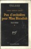 Pas d'Orchidées pour Miss Blandish. ( Série Noire, n° 3 en version originale brochée ). ( Série Noire en version brochée adaptée au Cinéma ) - James ...