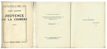 Jouvence ou La Chimère. ( Un des 10 exemplaires numérotés sur Japon ).. ( Science-Fiction ) - Jacques Chenevière.