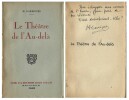 Le Théâtre de l'Au-delà. ( Avec belle dédicace, non nominative, de Henri Garrigues ).. ( Fantastique ) - Henri Garrigues. 