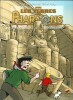 Les Aventures de Vick et Vicky. Sur les Terres des Pharaon, tome 2 : Les " Deux Terres ". ( Avec deux jolis dessins originaux, pleine page, de Bruno ...