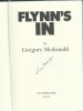 Flynn's in. ( Exemplaire signé par l'auteur ).. ( Littérature en Anglais ) - Gregory Mcdonald.