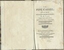 La Pipe Cassée, Poëme épitragipoissardihéroïcomique, M.Vadé. Troisième édition. Enrichie de belles Vignettes en Taille-Douce.. ( Genre Poissard ) - ...