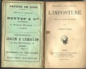 Scènes de la Vie au Paraguay. L'Imposture. Roman de moeurs exotiques.. ( Roman de Moeurs ) - Marie Agathe Larue, sous le pseudonyme de André-Valdès.