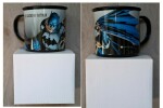 Mug collector en métal de Batman.. ( Bandes Dessinées Objets Para-BD - Mug Batman ) - Jim Lee.